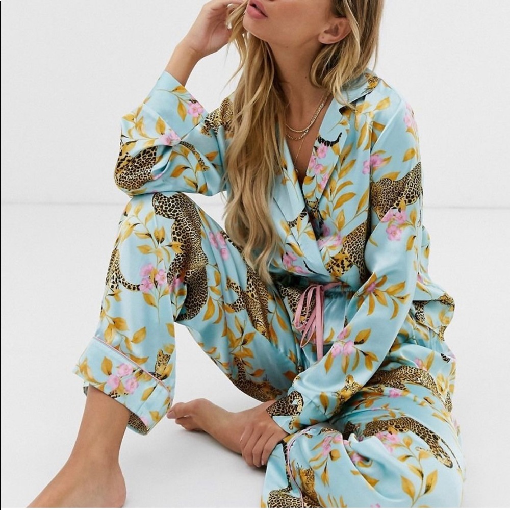 ASOS 2 piece lion pajamas